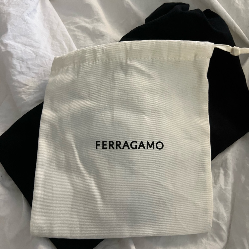 Ferragamo White Dust Bag